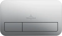 Комплект Унитаз подвесной Villeroy & Boch Venticello 4611RL01 безободковый, альпийский белый + Инсталляция + Кнопка Viconnect 9224 9069 матовый хром