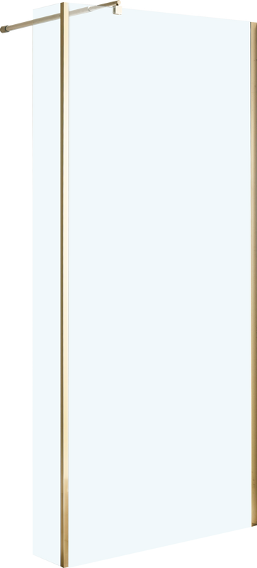 Душевая перегородка Niagara Nova NG-644-90 GOLD 90x195 профиль золото, стекло прозрачное