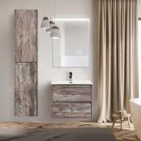 Шкаф пенал для ванной BelBagno Kraft 33 R, pino pasadena
