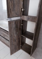 Шкаф пенал для ванной BelBagno Kraft 33 R, pino pasadena
