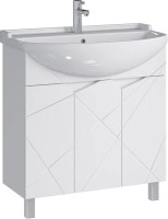Мебель для ванной комнаты SanStar Каскад 80 раковина Амур Мебель для ванной комнаты SanStar Каскад 80 раковина Амур