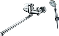 Смеситель с длинным изливом для ванны D-lin 301 D149301 хром Смеситель с длинным изливом для ванны D-lin 301 D149301 хром