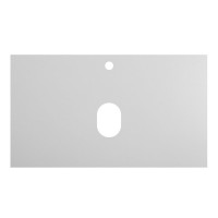 Тумба с раковиной BelBagno Etna 80 2 ящика, со столешницей, bianco lucido