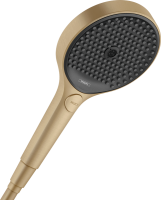 Душевая лейка Hansgrohe Rainfinity 130 26864140 шлифованная бронза Душевая лейка Hansgrohe Rainfinity 130 26864140 шлифованная бронза