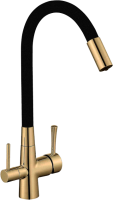 Смеситель для кухни Savol S-L1806C-01 с гибким изливом