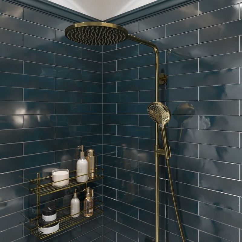 Душевая стойка Hansgrohe Raindance Select S 240 1jet 27633990 Showerpipe, полированное золото