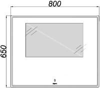 Мебель для ванной комнаты Aqwella Cube 90 белая матовая Мебель для ванной комнаты Aqwella Cube 90 белая матовая