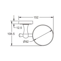 Стакан Rose RG10Q RG1012Q бронза
