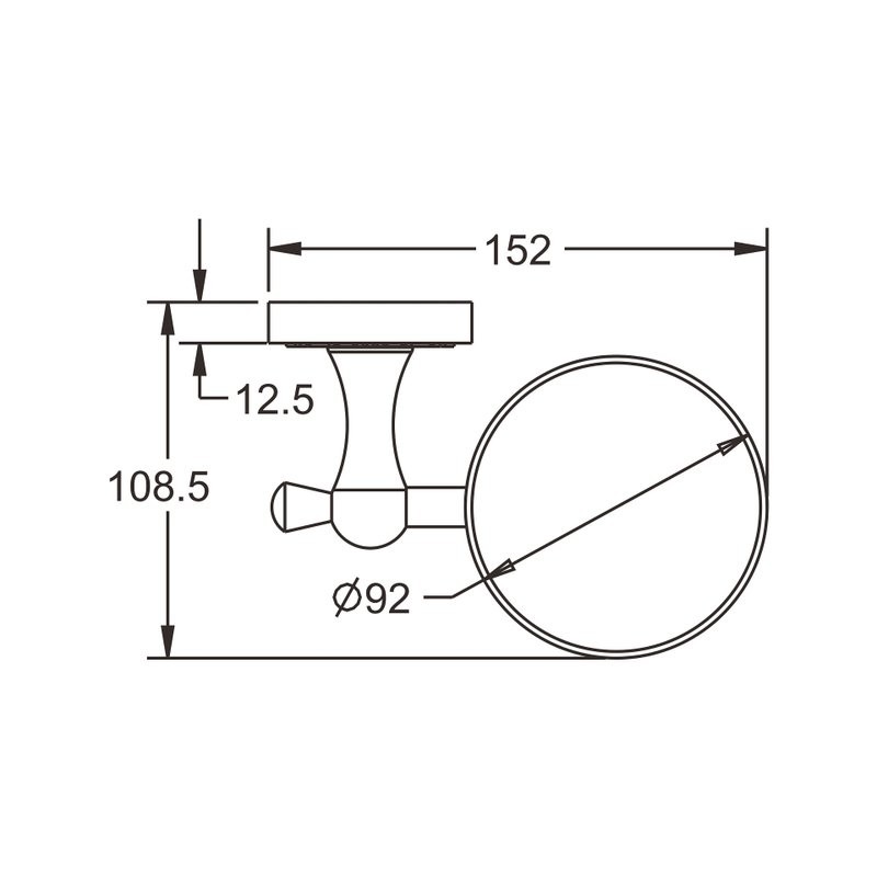 Стакан Rose RG10Q RG1012Q бронза