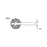 Стакан Rose RG10Q RG1012Q бронза