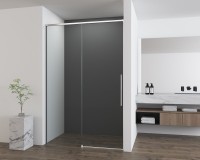 Душевая дверь в нишу Vincea Ultima VDS-7UL100CL 100 см, профиль хром, стекло прозрачное