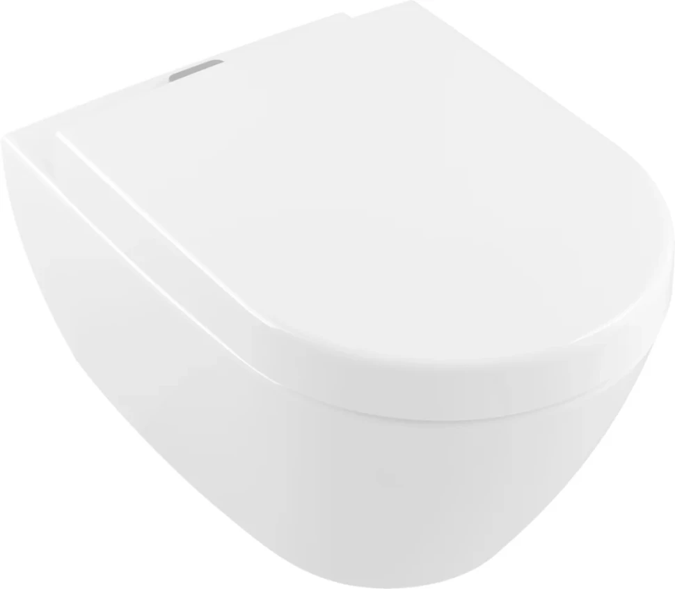 Комплект Унитаз подвесной Villeroy & Boch Subway 2.0 + Крышка 9M68 S101 с микролифтом, петли хром + Инсталляция Geberit Duofix Delta 458.149.21.1 с кнопкой смыва, хром + Звукоизоляция