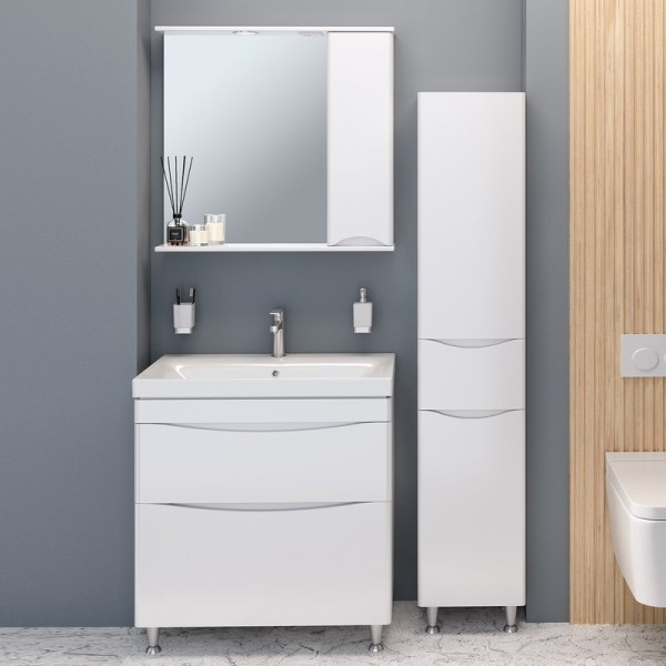 Мебель для ванной комнаты Runo Афина 80