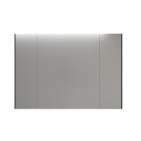 Зеркальный шкаф "ЛИМА 100" эмаль, графит