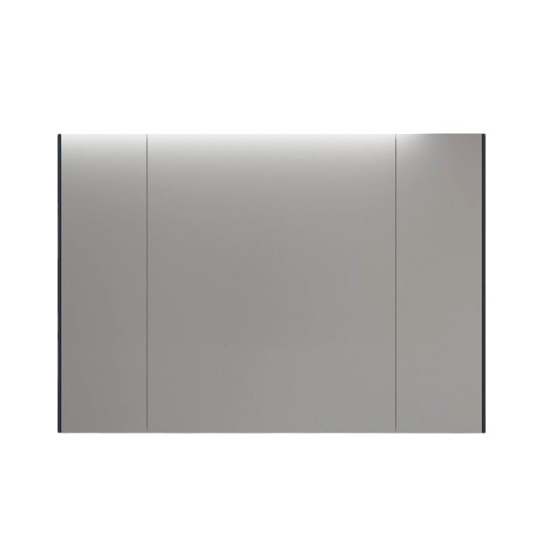 Зеркальный шкаф "ЛИМА 100" эмаль, графит