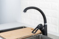 Смеситель для кухни Frap F4166-7 черный