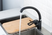 Смеситель для кухни Frap F4166-7 черный