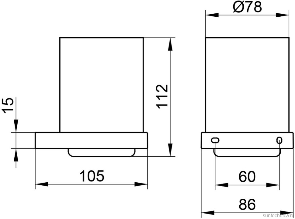 Набор Стакан Keuco Edition 90 19150019000 + Мыльница 19155019000