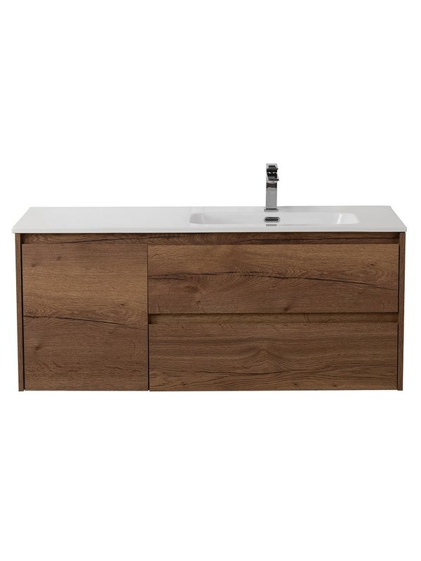 Мебель для ванной комнаты BelBagno Kraft R, 120 rovere tabacco