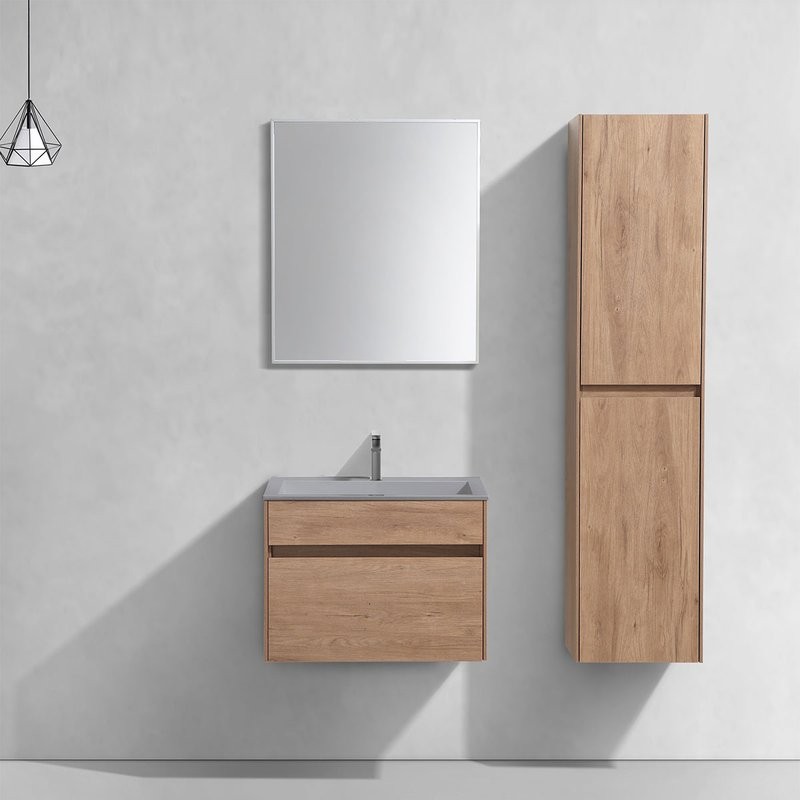 Тумба с раковиной Vincea Chiara 60 натуральный дуб