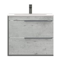 Тумба с раковиной Corozo Грэмми Z2 65 метрополитен грей