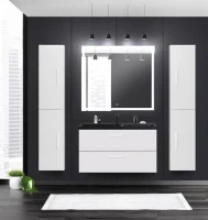 Шкаф пенал для ванной BelBagno Aurora 30 L bianco lucido (ручки на выбор) Шкаф пенал для ванной BelBagno Aurora 30 L bianco lucido (ручки на выбор)