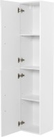 Шкаф пенал для ванной BelBagno Aurora 30 L bianco lucido (ручки на выбор)