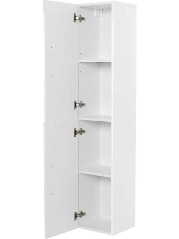 Шкаф пенал для ванной BelBagno Aurora 30 L bianco lucido (ручки на выбор)
