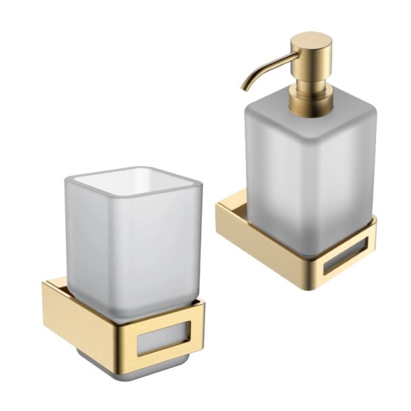 Набор Стакан Boheme Q 10944-MG + Дозатор 10957-MG