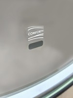 Зеркало круглое Comforty Лея 60 с подсветкой, бесконтактный сенсор, черное