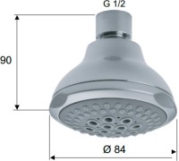 Верхний душ Remer 355FOX