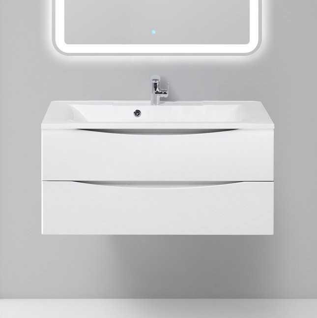 Мебель для ванной комнаты BelBagno Marino 100 bianco opaco