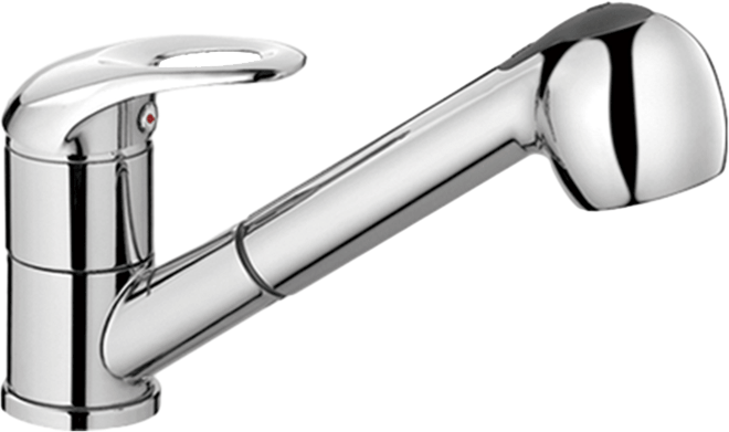 Смеситель для кухни Fashun A6003 хром