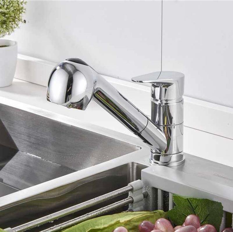 Смеситель для кухни Fashun A6003 хром