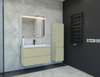 Тумба с раковиной Caprigo Forte 90 подвесная, фисташка