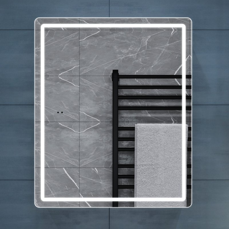 Зеркало-шкаф Vigo Geometry Сlassic 50 L/R с подсветкой, белый