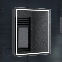 Зеркало-шкаф Vigo Geometry Сlassic 50 L/R с подсветкой, белый