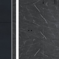 Зеркало-шкаф Vigo Geometry Сlassic 50 L/R с подсветкой, белый