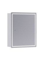 Зеркало-шкаф Vigo Geometry Сlassic 50 L/R с подсветкой, белый