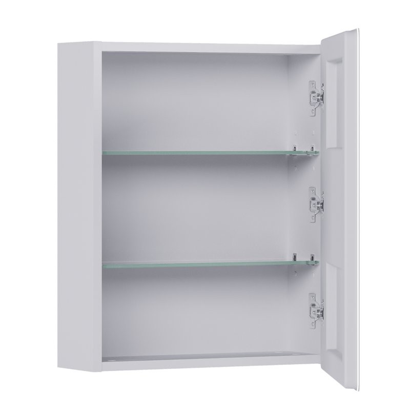 Зеркало-шкаф Vigo Geometry Сlassic 50 L/R с подсветкой, белый