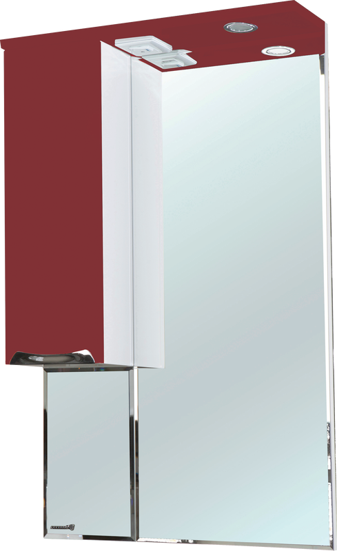 Зеркало Bellezza Альфа L 65 красное