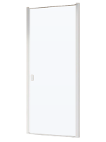 Душевая дверь в нишу Ravak Chrome CSD1-90 профиль белый, стекло прозрачное