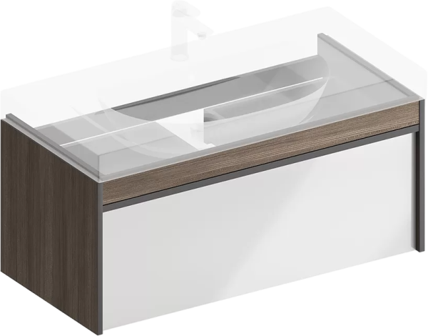 Тумба под раковину KERAMA MARAZZI Modula 100 подвесная, арабика