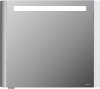 Зеркало-шкаф AM.PM Sensation 80 L с подсветкой, белый глянец