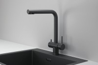 Смеситель для кухни Granula Kitchen Space 7011, черный матовый