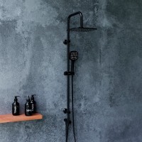 Душевая стойка Dorff Norma D0712020 черная