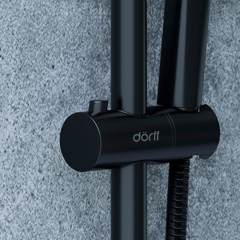 Душевая стойка Dorff Norma D0712020 черная