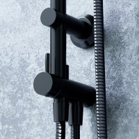 Душевая стойка Dorff Norma D0712020 черная