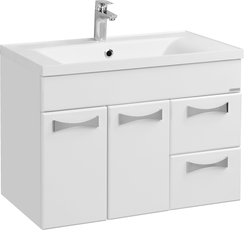 Тумба под раковину AQUATON Диор 80 белая