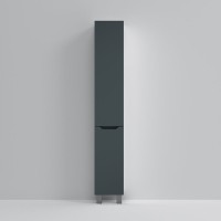 Шкаф-пенал для ванной AM.PM Tender R напольный, графит матовый